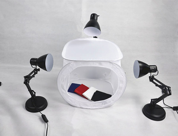 40摄影棚折叠灯三灯