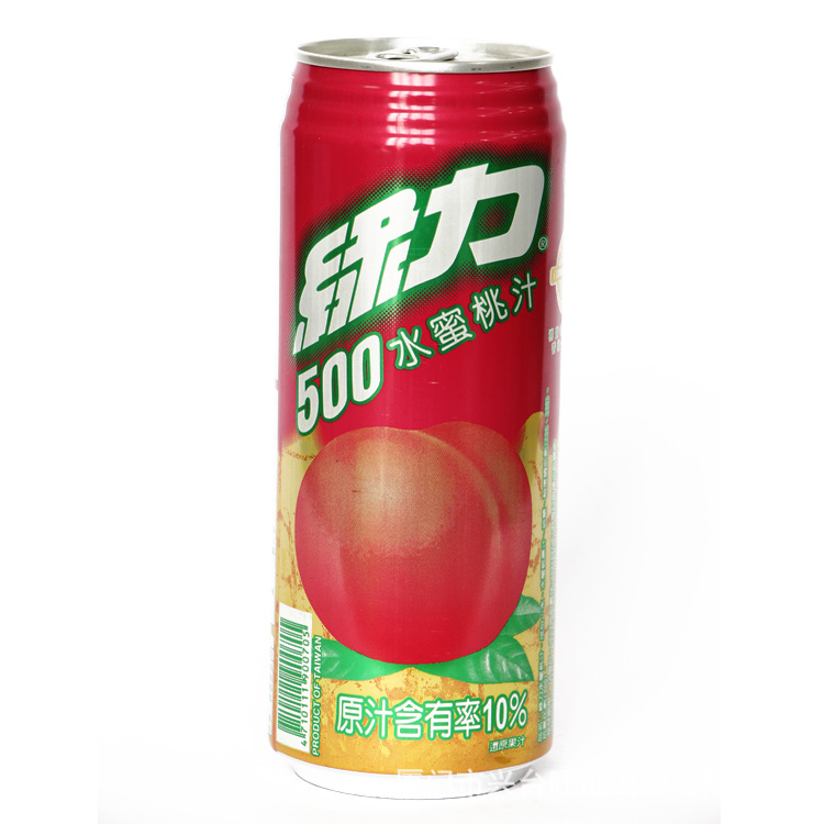味丹 綠力500水蜜桃汁 健康綠色好喝