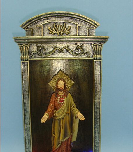 树脂摆件 工艺品 基督教圣父圣母摆件 宗教圣品创意礼品