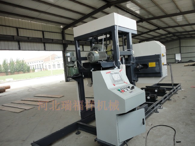 Horizontal band saw with PLC d