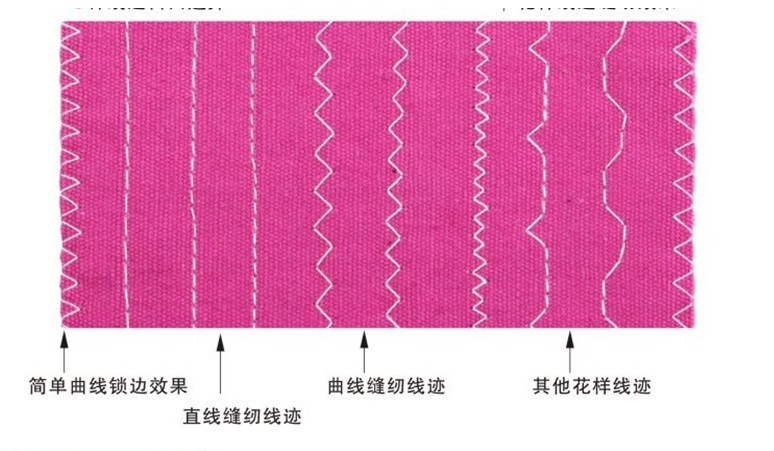 505a 家毅家用缝纫机 锁边机 可换压脚缝纫机 10种线迹