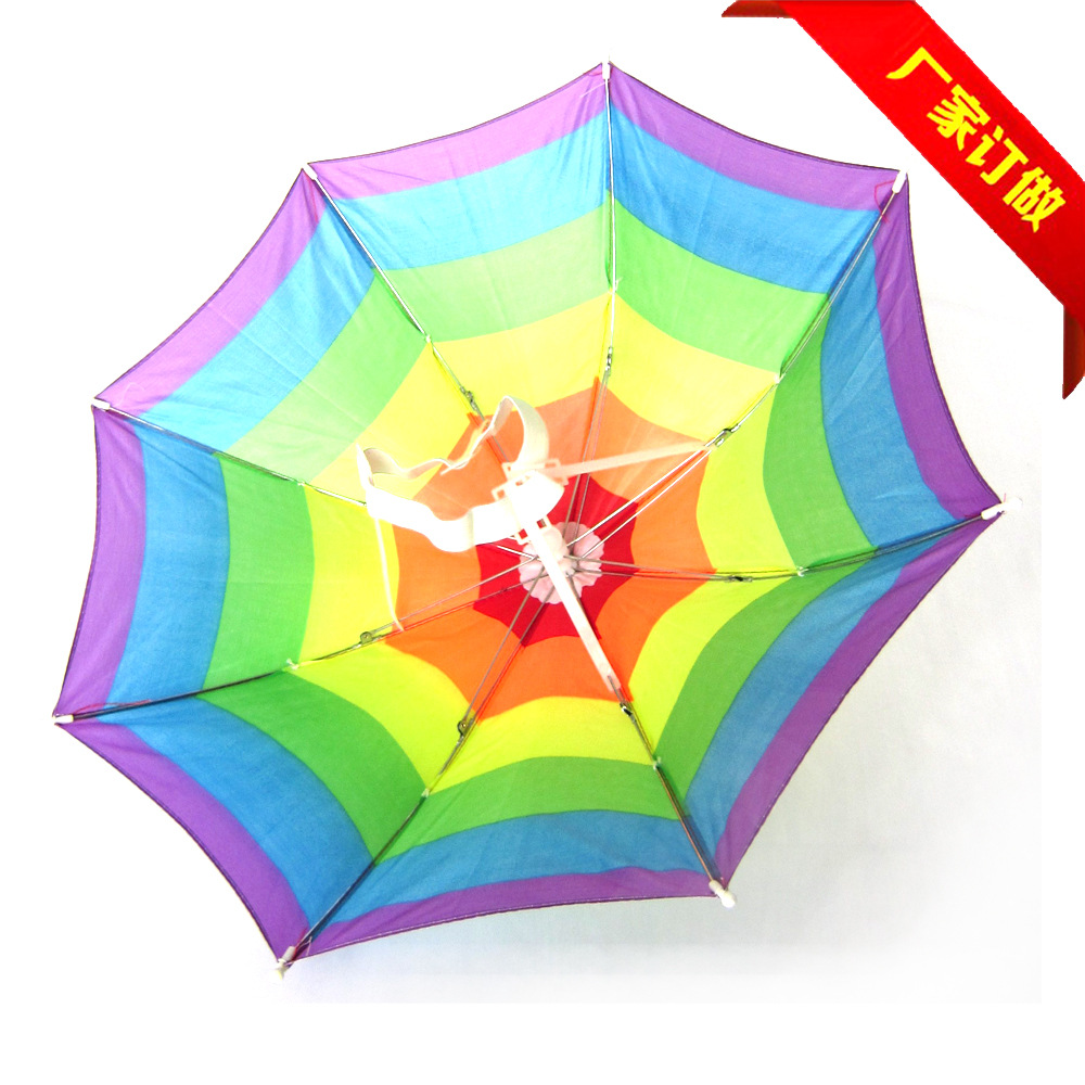 【【低价促销】户外帽子伞 旅游 钓鱼伞用伞 价