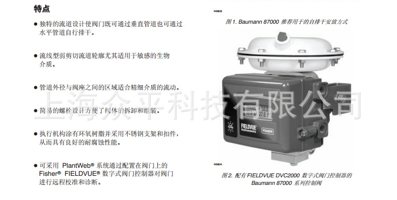 Fisher Baumann? 87000 产品介绍2