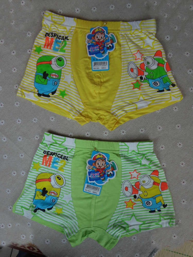 童<em>内衣内裤-批发外贸儿童</em>全棉平角裤 男童内裤