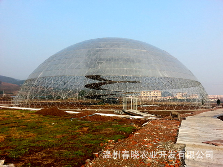 鸟巢温室的设计原理及特点 鸟巢温室是一种基于仿生学的一种