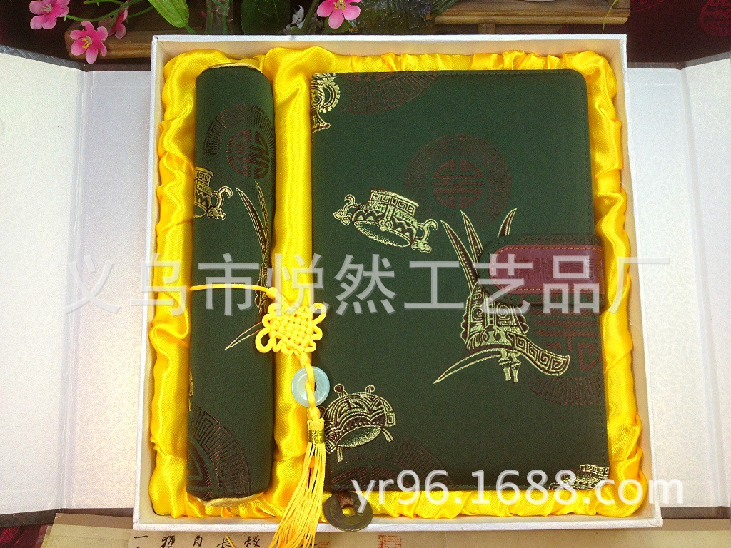 丝绸记事本笔记本鼠标垫杭州苏州上等礼品