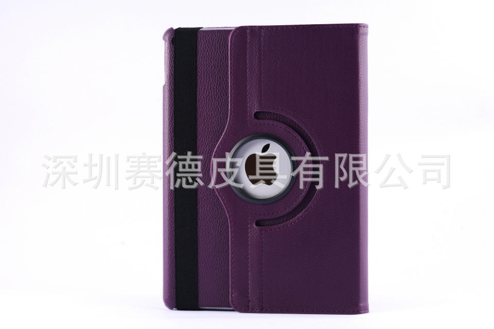 ipad6荔枝纹旋转皮套