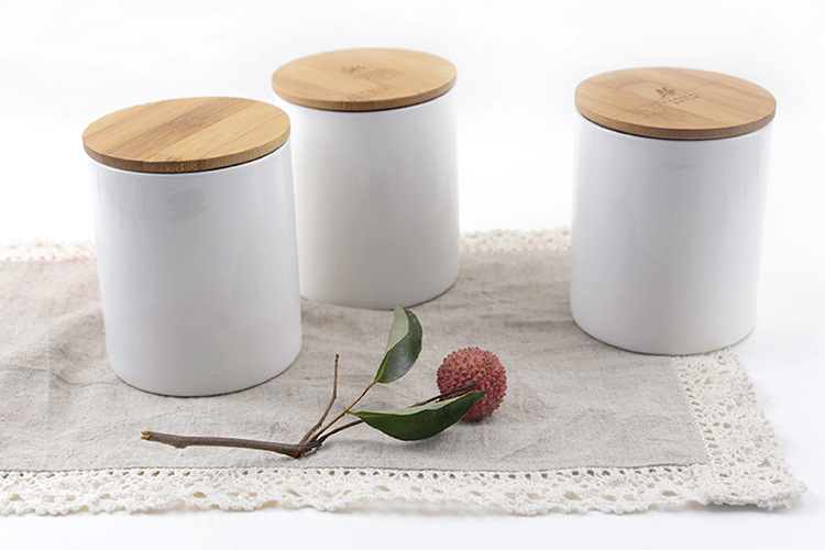 自然風 小陶瓷罐 (3)