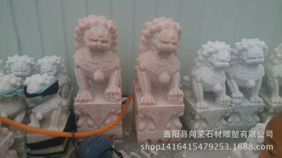 首页 工艺品,礼品 工艺品 石膏,石料工艺品 供应石雕小狮子 汉白玉