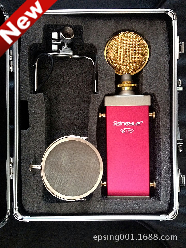 酷麦 振膜电容麦克风 K歌麦克风 话筒K-TWO】