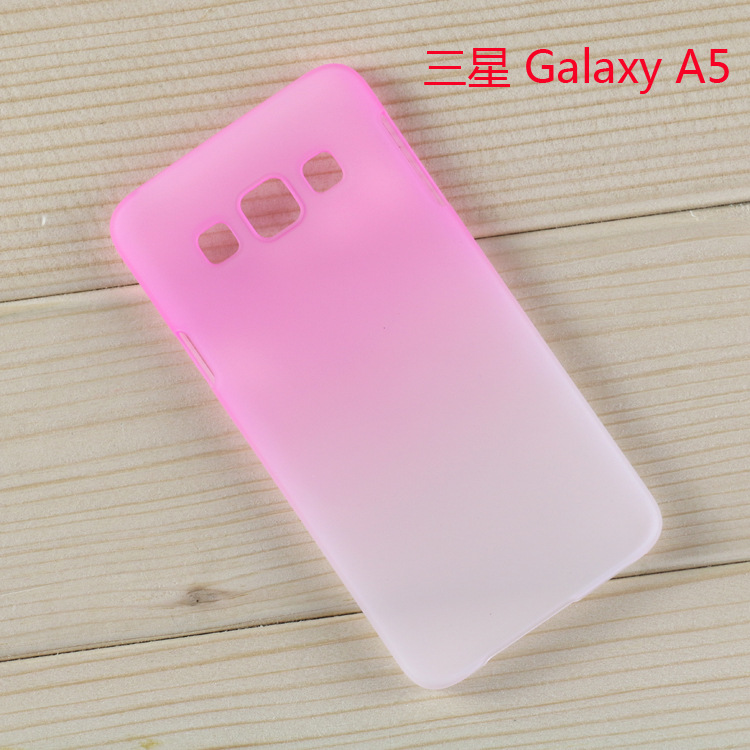 标信热卖三星galaxy a5原装智能保护套浮雕手机壳水玉渐变手机套