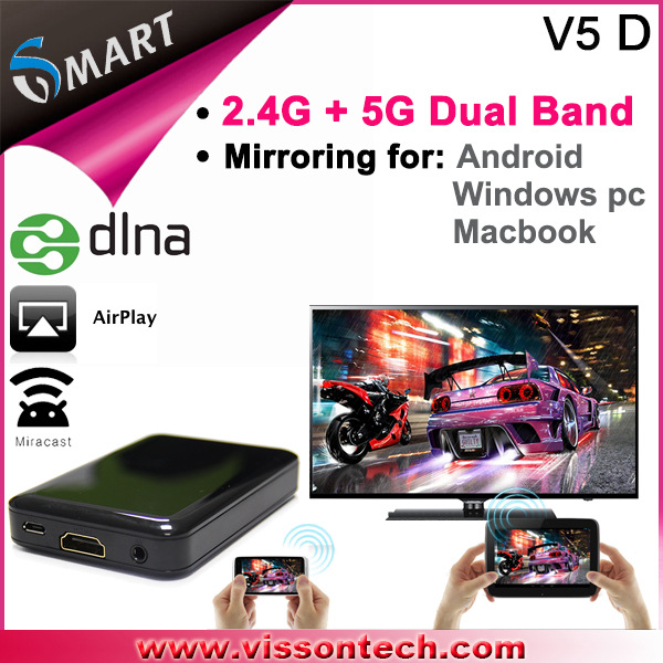 2014最新手机电视镜像 互动分享器 Miracast W