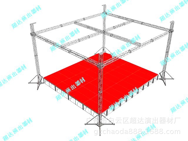 铝合金拼装舞台舞台架子婚礼舞台玻璃舞台21
