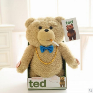 ted熊正版teddy熊 贱熊 麻吉正品美国电影泰迪熊正品会说话泰迪熊