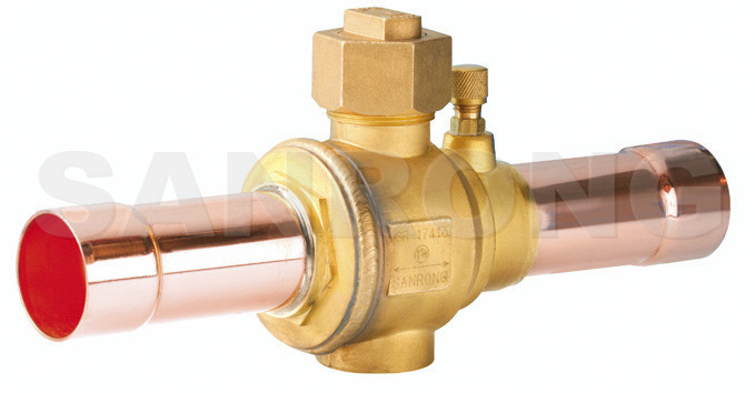 【空调、热泵配件】球阀\/截止阀 黄铜材质 图片