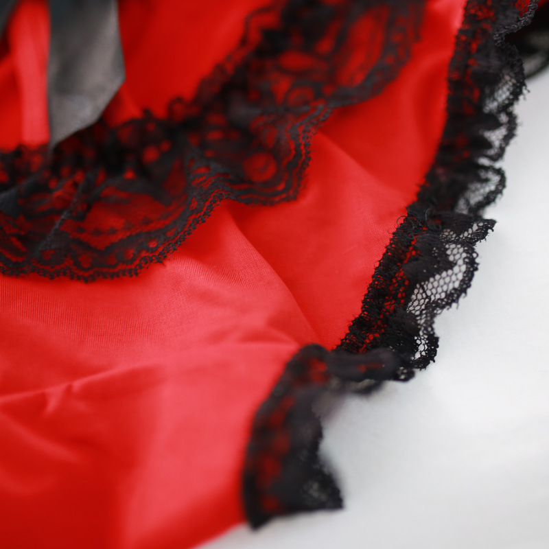 【超性感绑带迷诱蕾丝<em>内裤</em> 女诱惑系带冰丝低