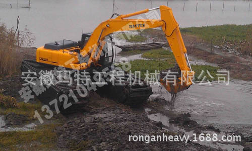 水陸兩用挖掘機SC210SD系列產品濕地挖掘機