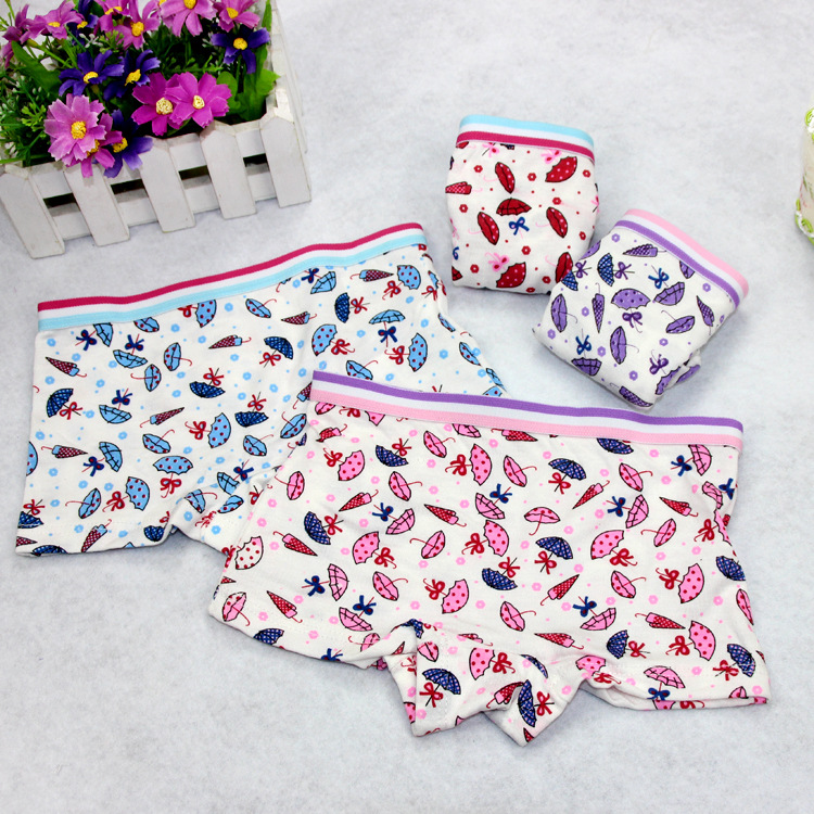 儿童平角<em>内裤</em> 女童氨棉<em>内裤</em> 童内衣<em>内裤</em> 可爱韩