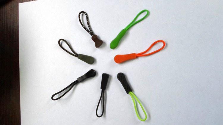 拉链头 厂家批发环保拉头拉尾 塑料绳子拉链头可定制PVC服装辅料