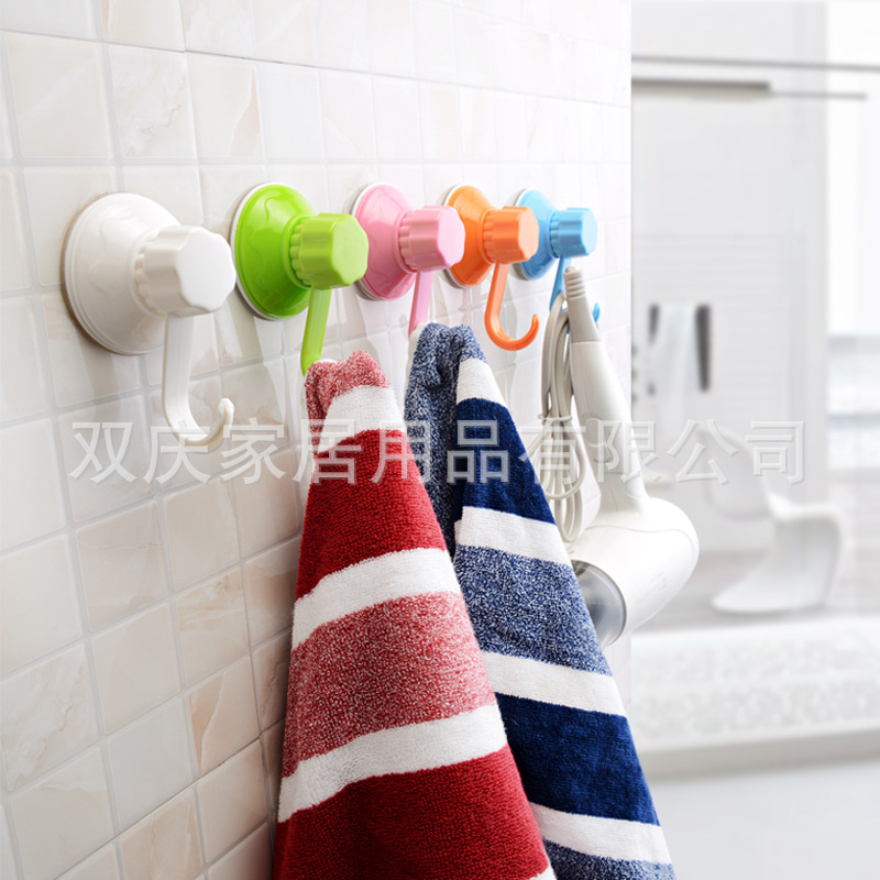 SQ-1007 炫彩吸盘挂钩-1