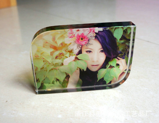 【强力推荐 新款6寸水晶照片 优质水晶人物照