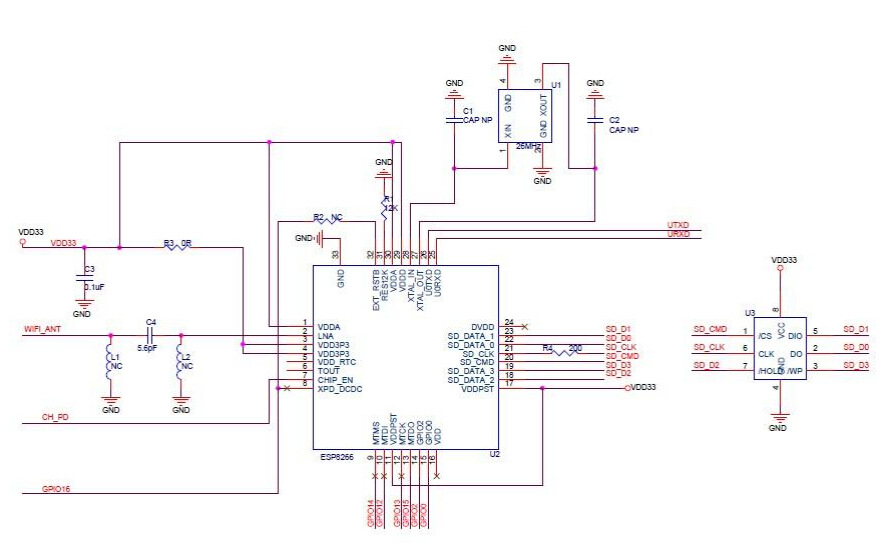 esp8266 串口wifi soc 芯片