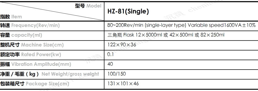 HZ-81規格參數2