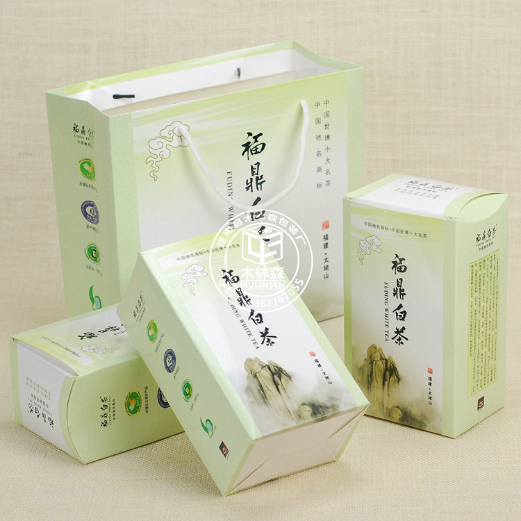 福鼎白茶 茶葉包裝紙盒2
