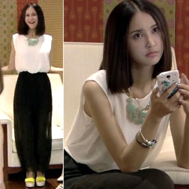 2014夏季新款新闺蜜时代 张韵艺 同款女装韩国