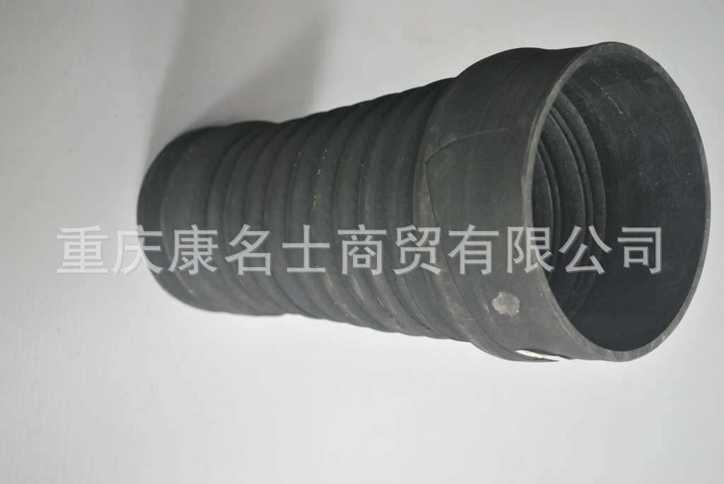 硅胶暖风管KMRG-259++500-解放胶管1109351-Q318F-内径100变130X生产硅胶管-5
