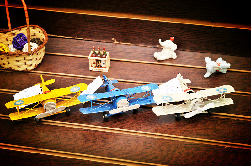 【【创绩】复古儿童玩具 二战飞机模型 精致礼