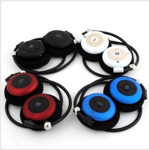 蓝牙耳机-厂家直销 后挂式运动型双耳立体声蓝