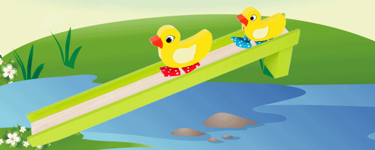 儿童木制鸭子滑滑车玩具 鸭宝宝 2-3岁  产品名称:小鸭子滑滑梯 产品