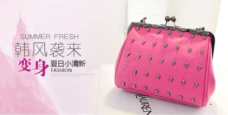 时尚休闲女包-厂家批发<em>代理</em>韩版<em>女士包</em>夹子口