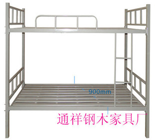 圆头铁条床,龙骨床,铁床,学校,部队,工地宿舍床大量批发