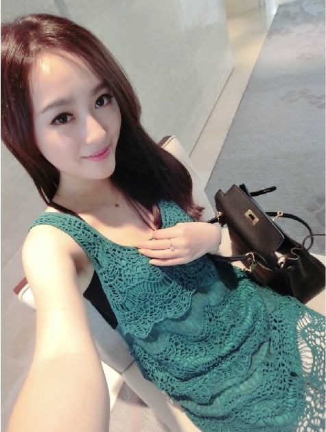2014夏季新款<em>大爱精致女人</em>款多层蕾丝无袖背