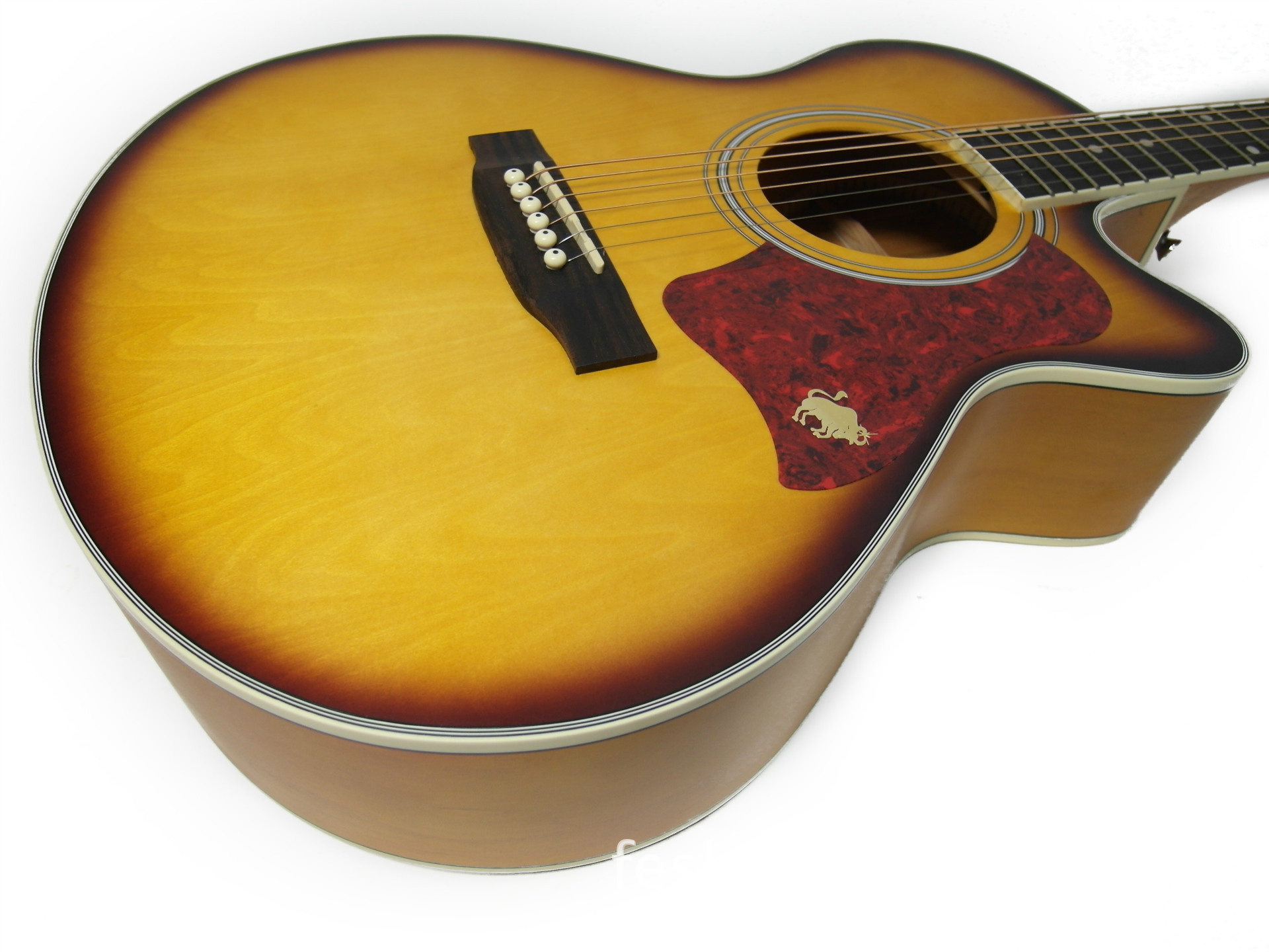 【Finlay芬莱吉他 40寸全南阳木日落色FM-161