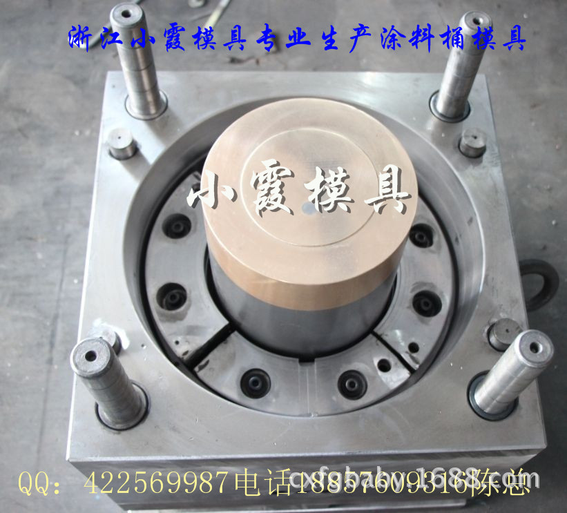 定做涂料桶模具电话18857609316 (2)