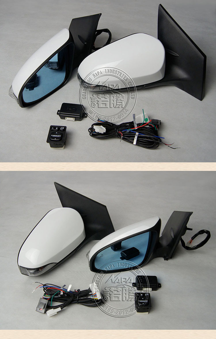 后视镜折叠-14款卡罗拉