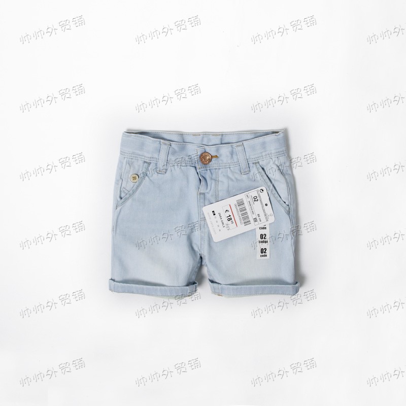 新款 品质款 男童牛仔<em>短裤</em> <em>儿童</em>热裤 <em>外贸</em>童装批