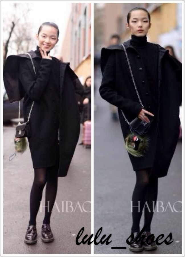 【2014欧洲站街拍新款<em>安娜苏女鞋</em>anna sui时尚