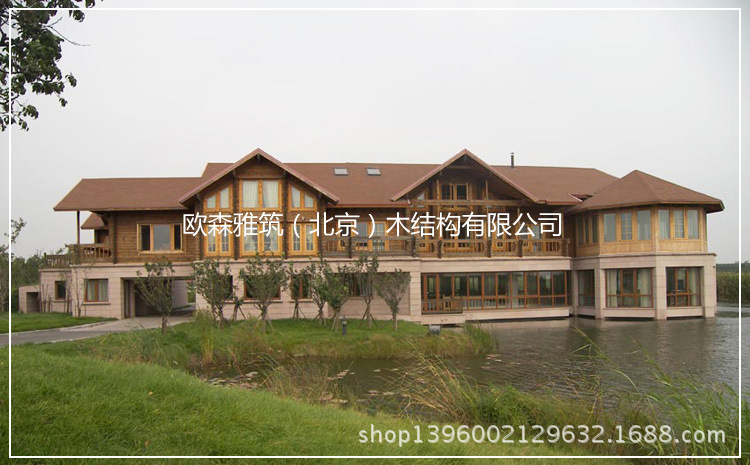 别墅、花园、公寓-木建筑,木栏栅,木花架,欧式topshop图片