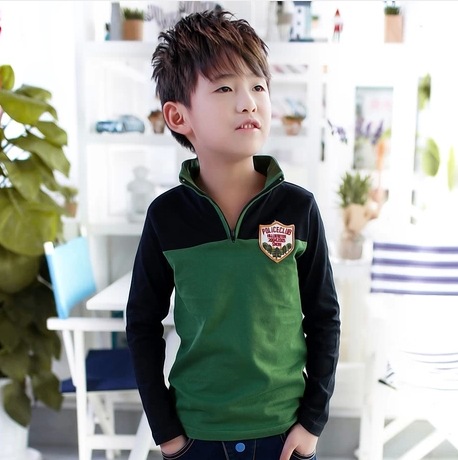 2014春季新品 韩版童装长袖T恤 <em>男孩儿童</em>中童