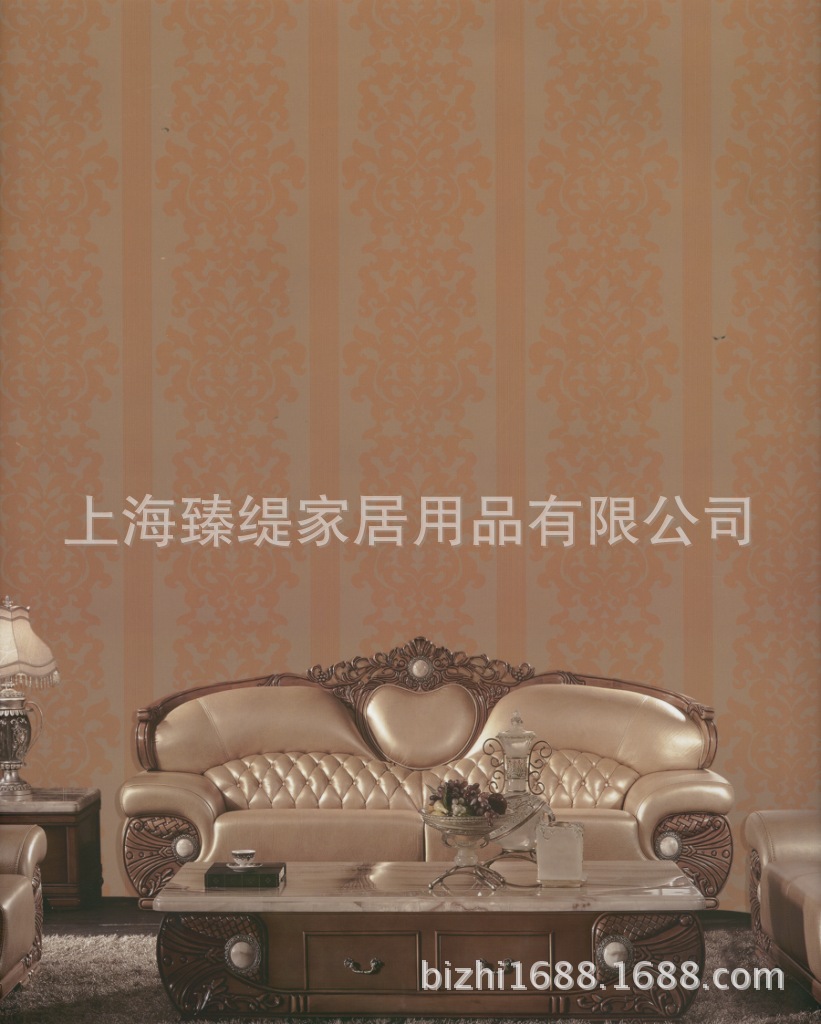壁纸招商代理经销加盟style无纺高发泡洒金欧式墙纸