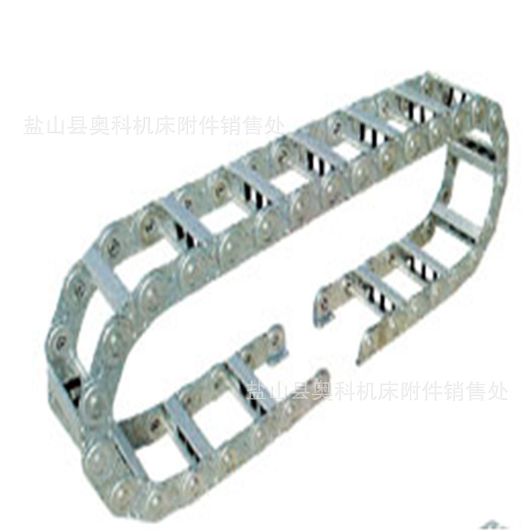 厂家供应工程塑料拖链尼龙拖链 电缆金属钢制拖链钢铝拖链