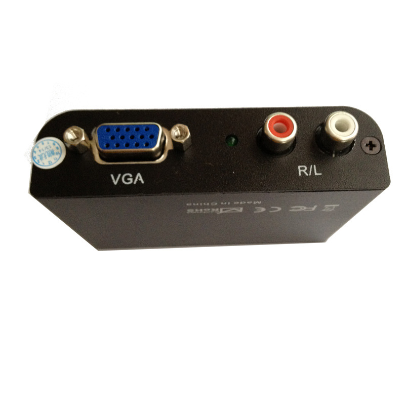 HDMI 转VGA转换器 带左右声道 图片