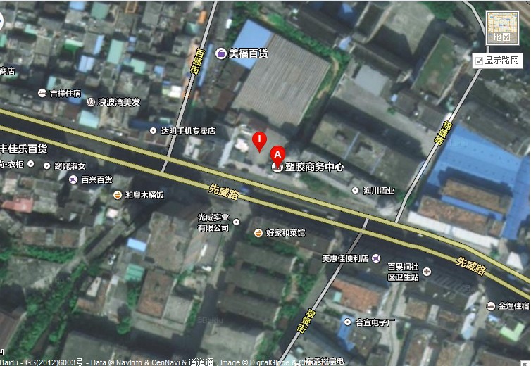 塑胶商务中心地图3