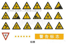 【厂家直供】公路标志牌道路指示牌交通安全三角警示牌90cm