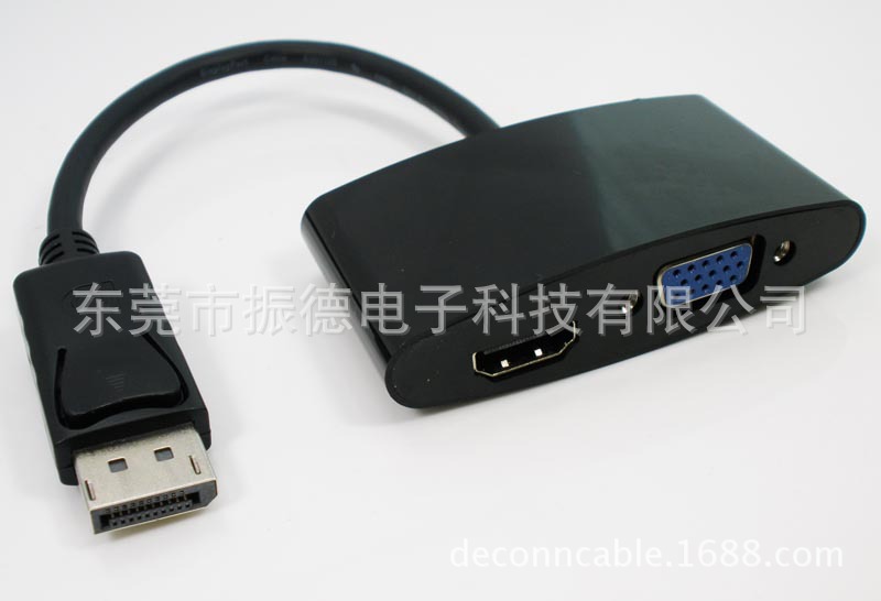 【DELL联想HP 大Displayport DP转VGA HDM