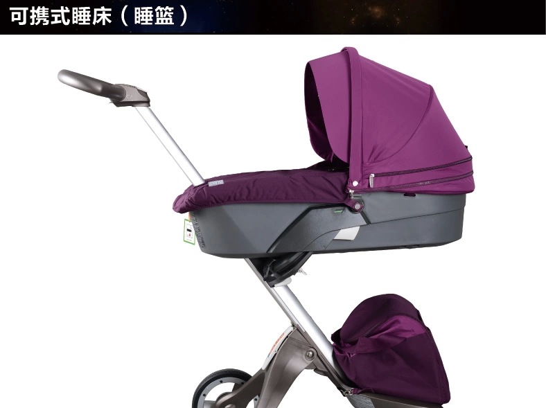 dsland迪士兰高景观婴儿推车婴儿车避震平躺童车儿童推车 完整版